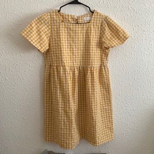 Oak and fort gingham dress